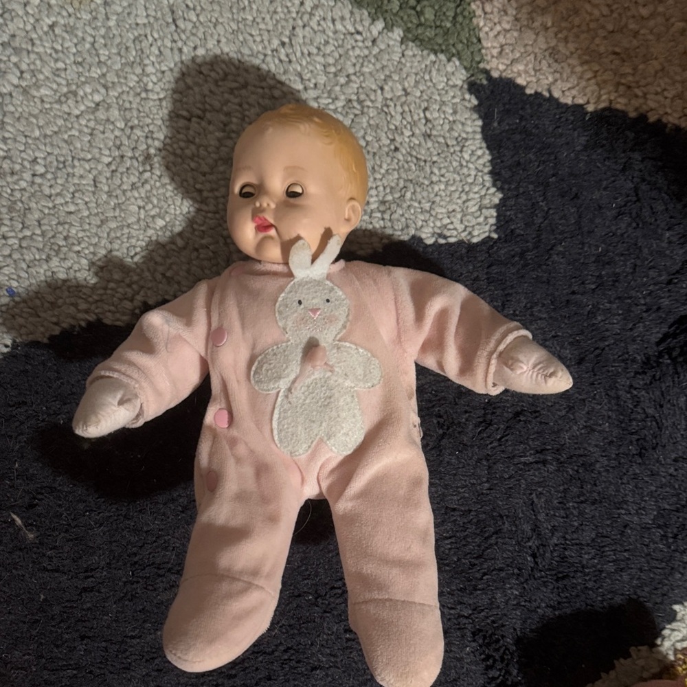 Madame Alexander Soft Pink Doll with Bunny Outfit